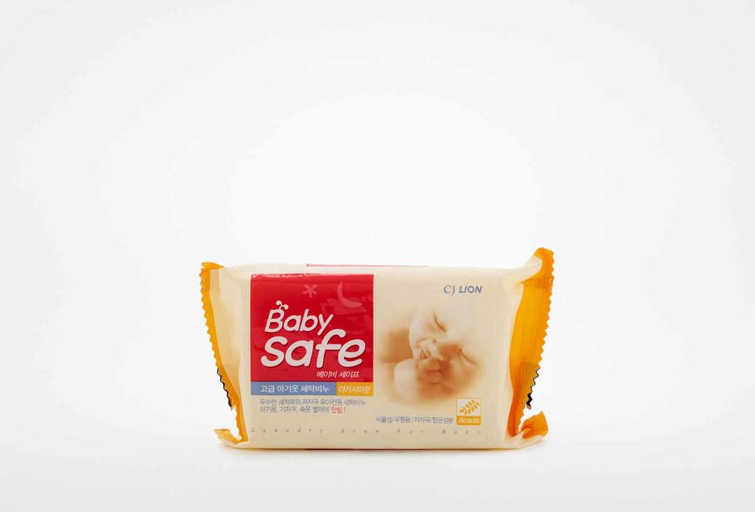 Мыло для стирки детских вещей с ароматом акации CJ LION Baby safe 190 г цена и фото