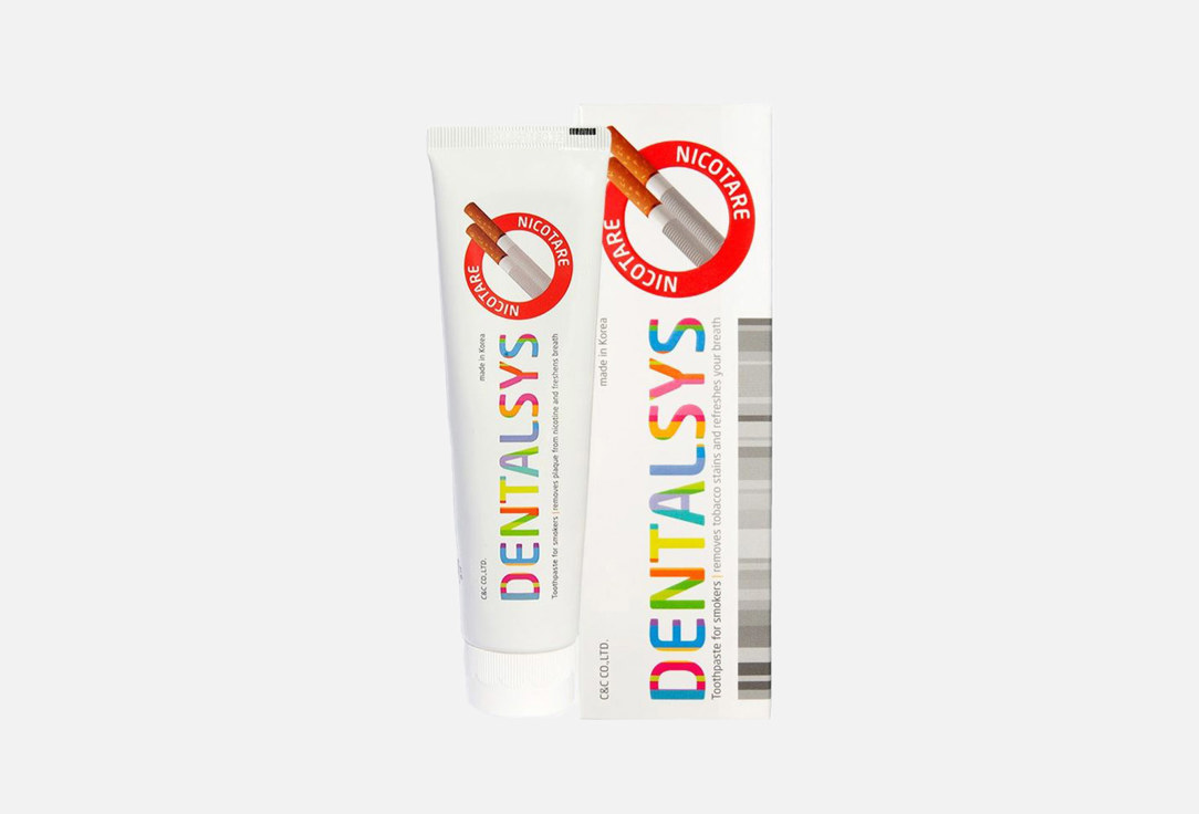 Зубная паста для удаления никотинового налета и запаха табака KERASYS Dental Clinic 2080 1 шт цена и фото