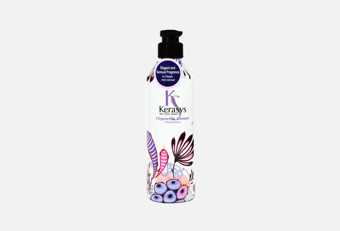 цена Парфюмированный шампунь KERASYS Perfume Elegance & Sensual Shampoo 600 мл