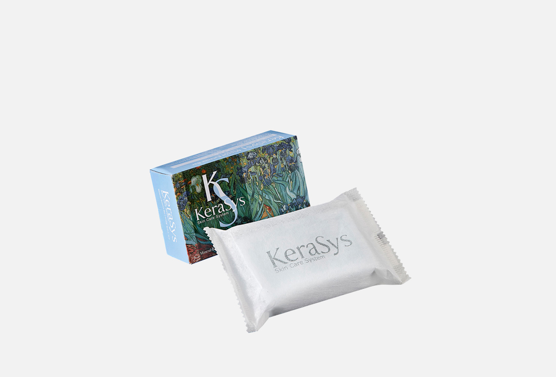 kerasys мыло silk moisture косметическое 100 г Мыло KERASYS Mineral soap 100 г