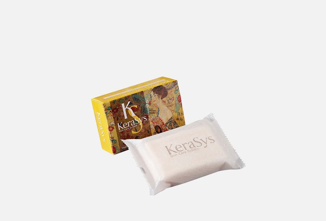 kerasys мыло silk moisture косметическое 100 г Мыло KERASYS Vital soap 100 г