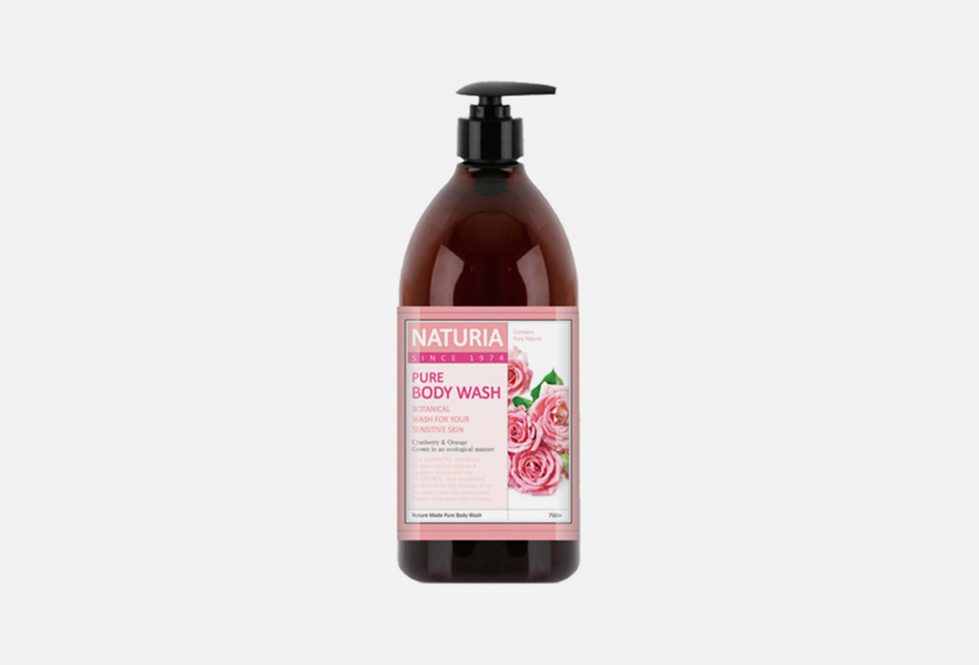 

Гель для душа РОЗА и РОЗМАРИН NATURIA, Pure Body Wash Rose & Rosemary 750 мл