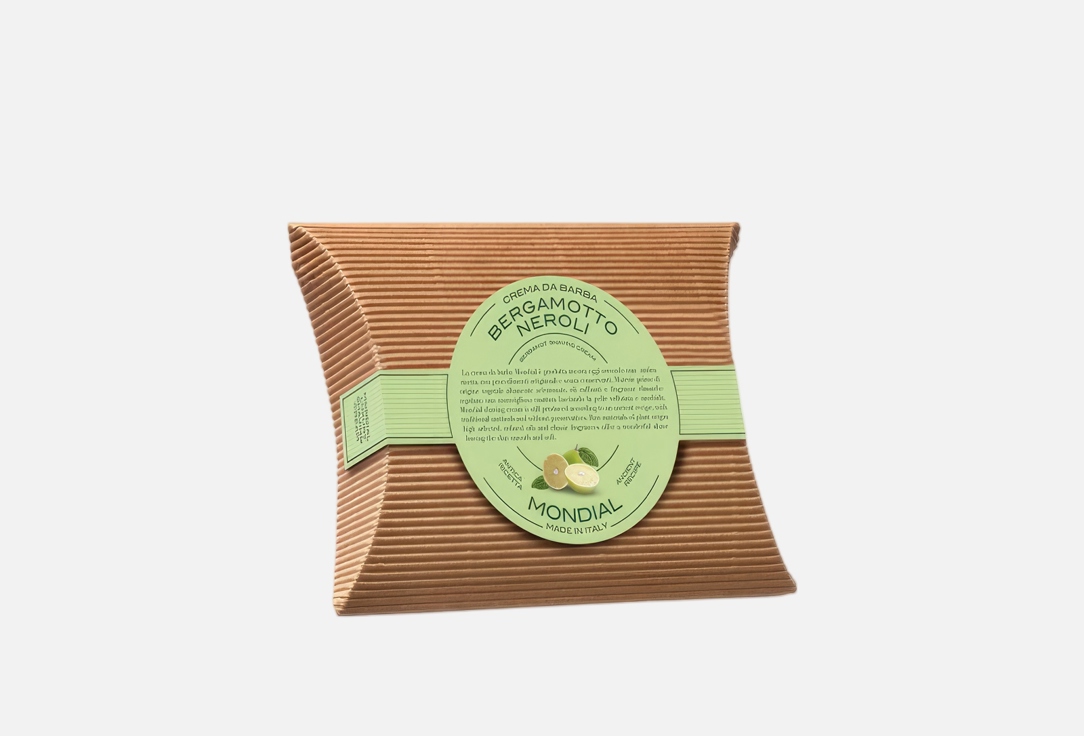 

Крем для бритья (рефил) MONDIAL, CREMA DA BARBA BERGAMOTTO NEROLI 125 мл