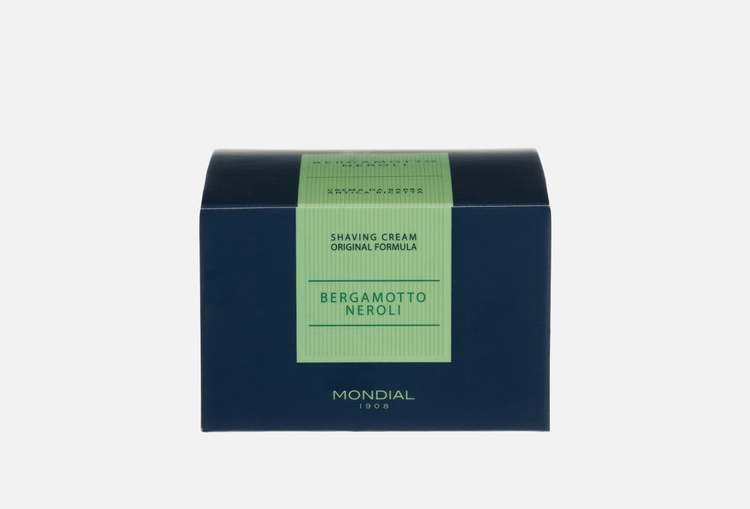 Изображение товара Крем для бритья Mondial Bergamotto Neroli 140 мл для чувствительной кожи мужчин
