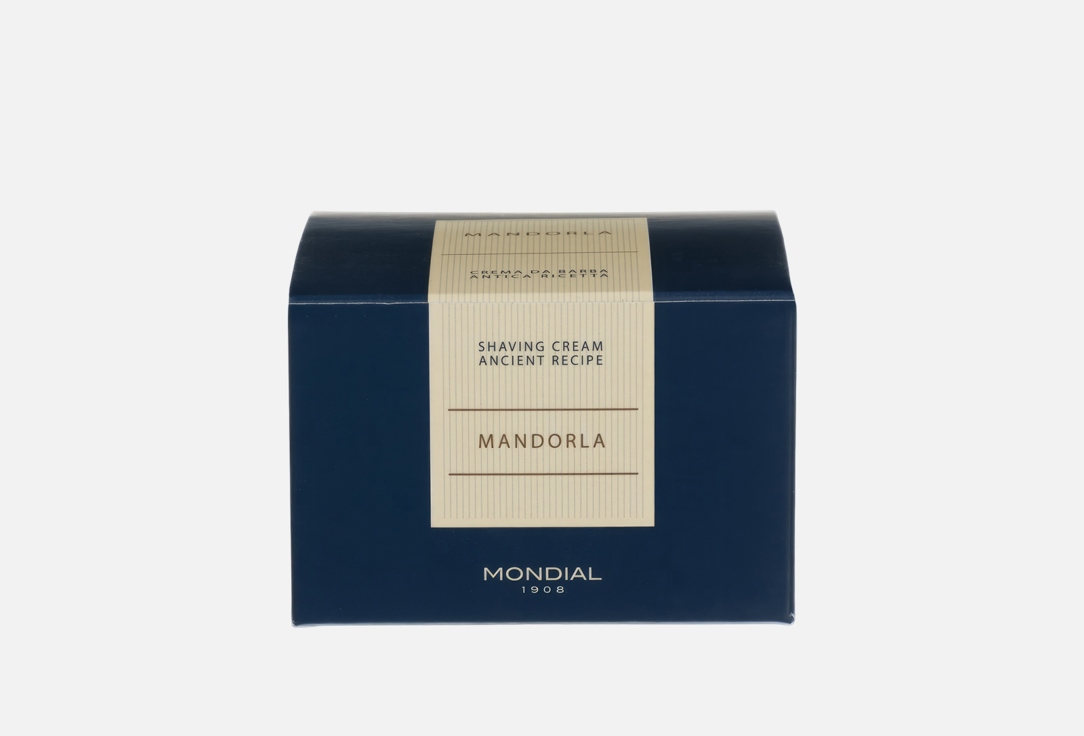 Изображение товара Крем для бритья Mondial Crema da Barba Mandorla 140 мл с ароматом миндаля для чувствительной кожи