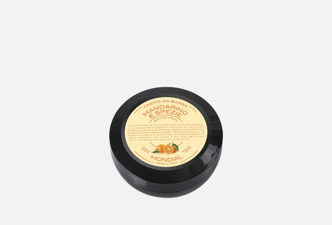 Изображение товара Крем для бритья MONDIAL MANDARINO E SPEZIE 75 мл для мужчин и чувствительной кожи