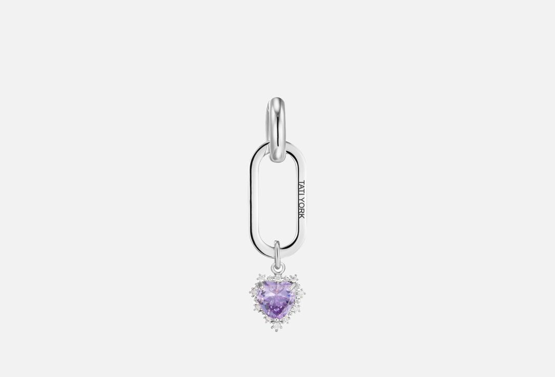 

Моносерьга TATI YORK, Vivi ear light purple 1 шт