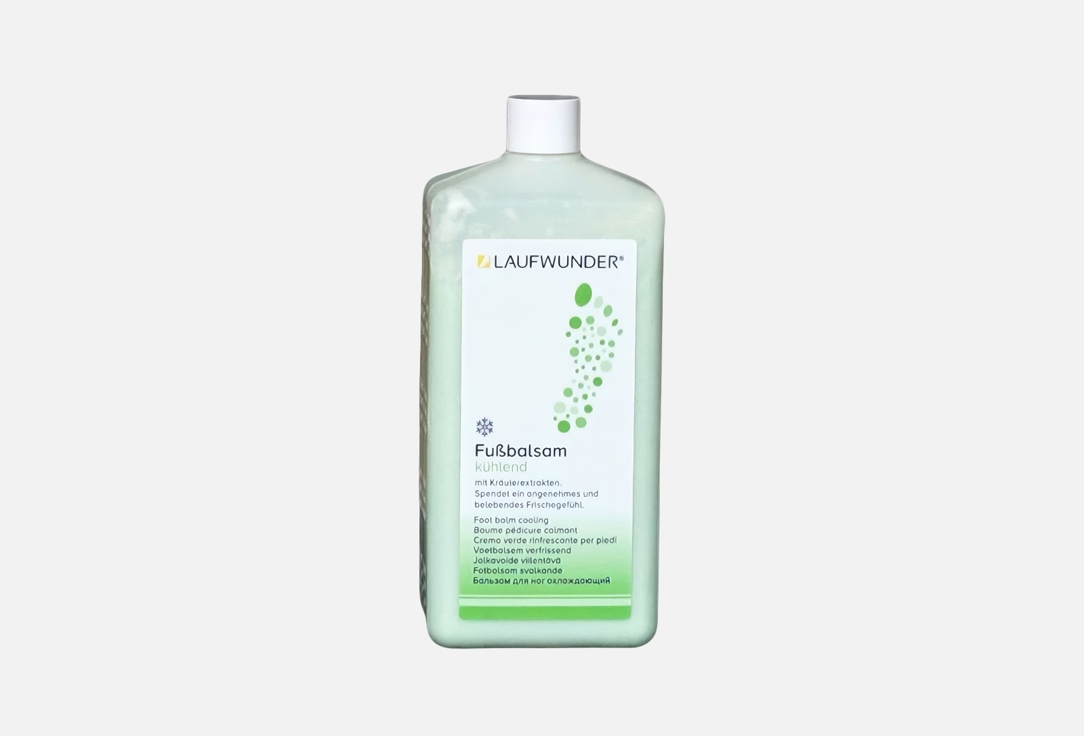 Бальзам для ног охлаждающий LAUFWUNDER Foot balm cooling 1000 мл