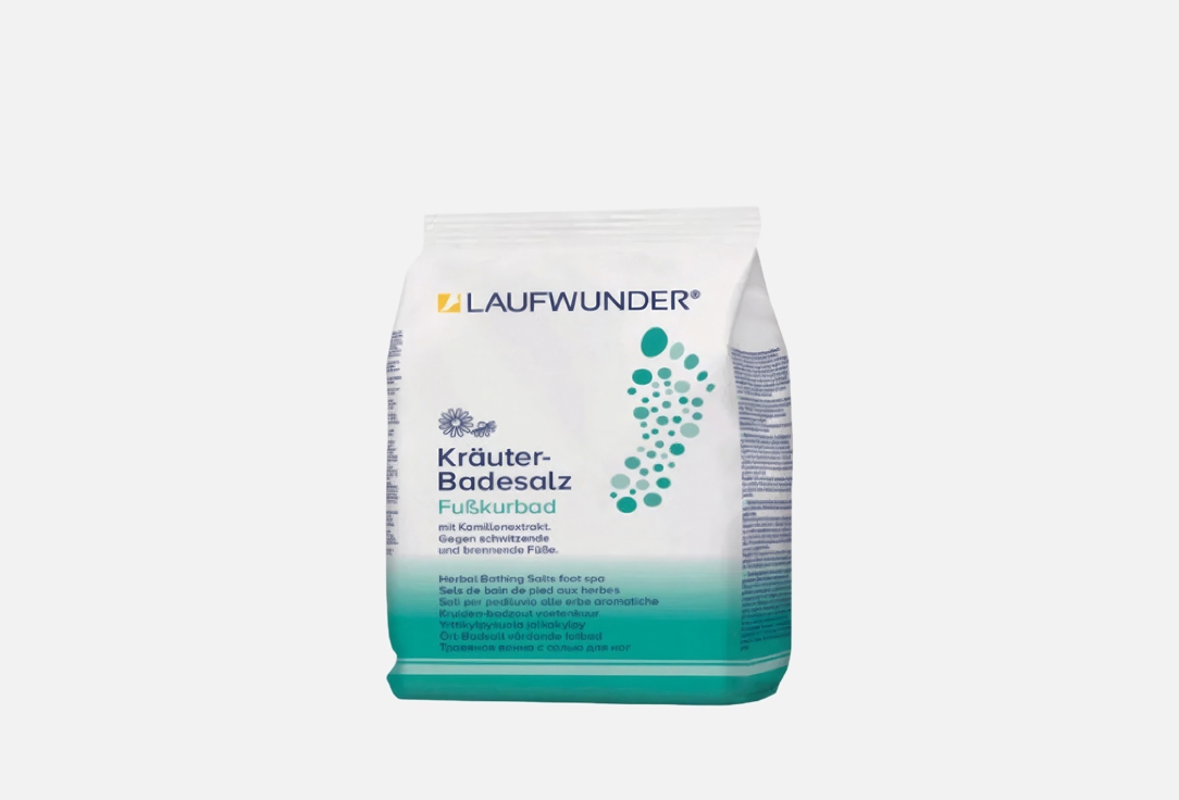 Изображение товара Соль для ножных ванн Laufwunder Herbal foot spa 250 г натуральные экстракты трав