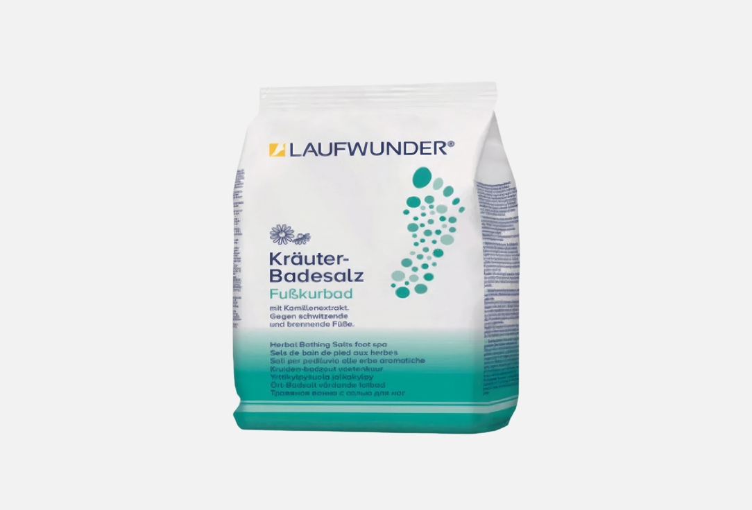 Изображение товара Соль для ножных ванн Laufwunder Herbal bathing salts foot spa