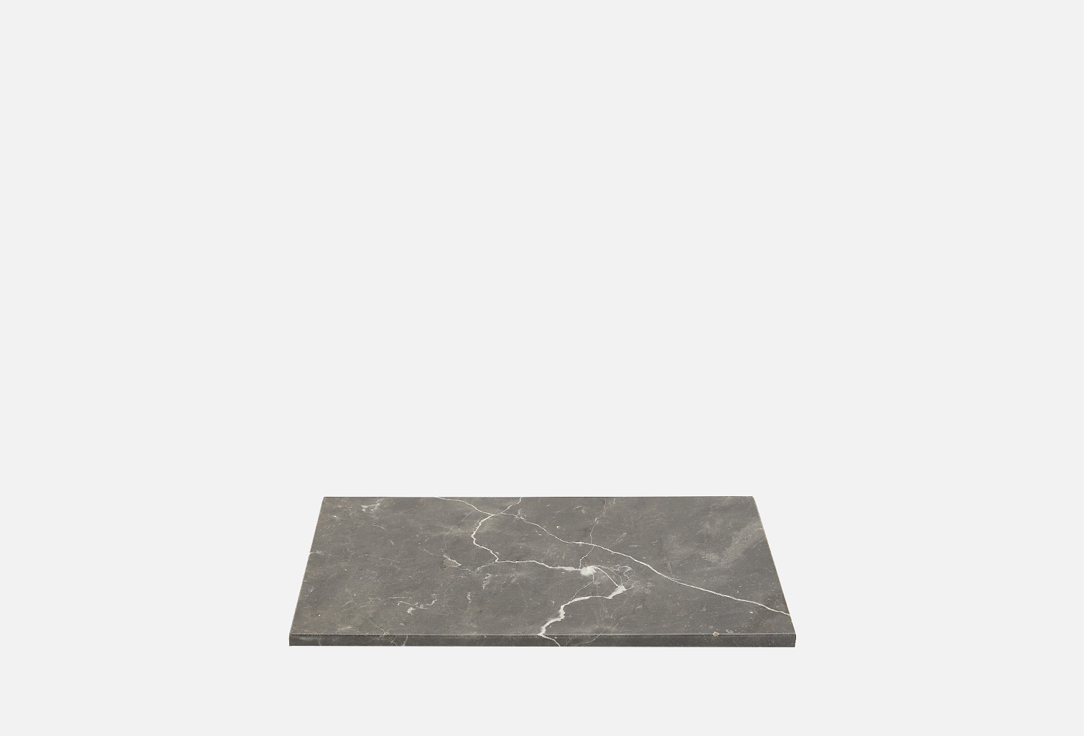 

Мраморная доска для сервировки НАТУРКАМЕНЬ, Серый, Темно-серая 30х20 см