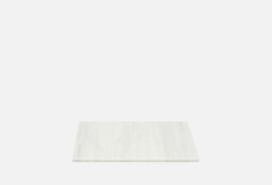 Изображение товара Мраморная доска для сервировки НАТУРКАМЕНЬ белая 30х20 см