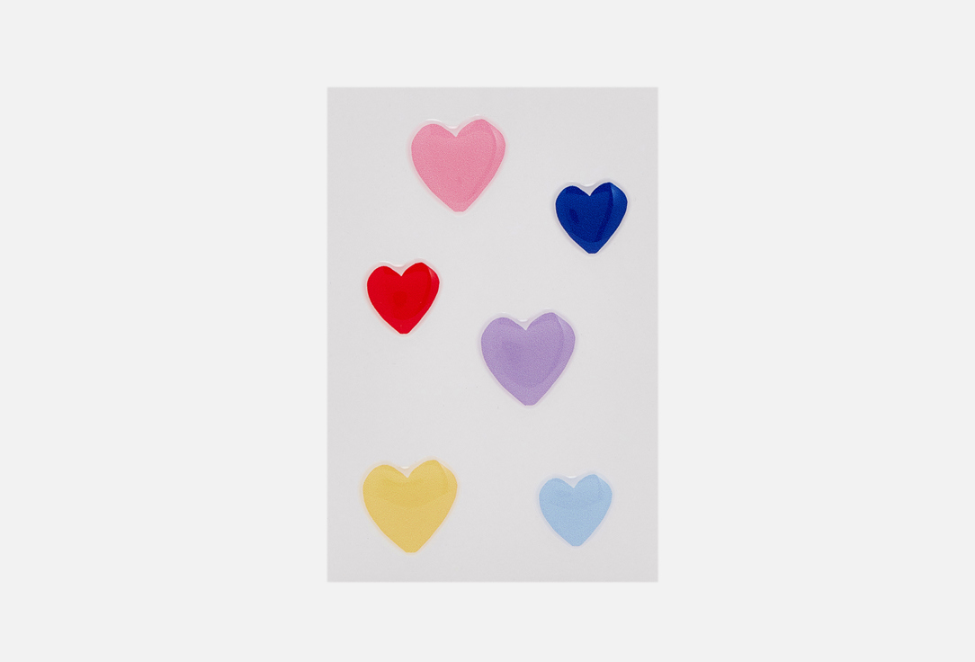 

3D стикеры на телефон 13POINT, Сердечки 1 шт