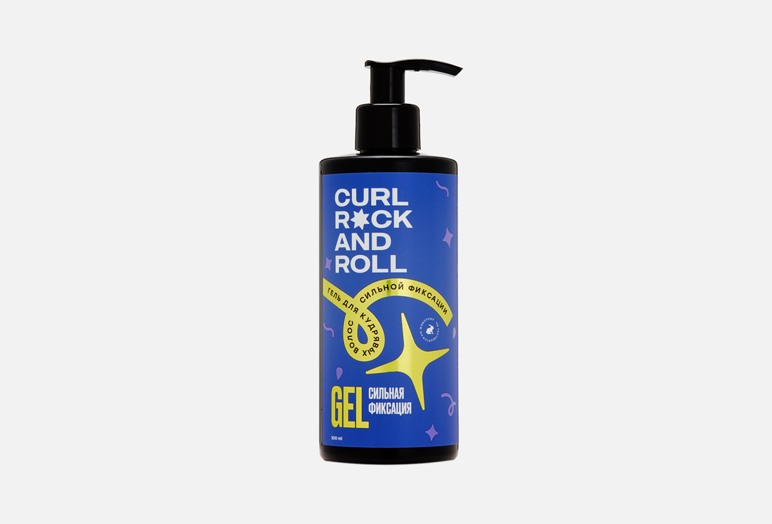 гель для волос сильной фиксации CURL ROCK AND ROLL FIRM HOLD GEL FOR CURLY HAIR 300 мл