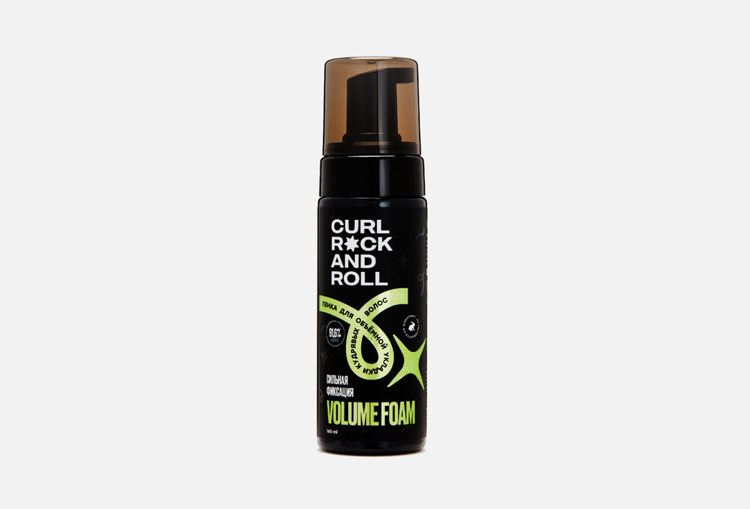 Изображение товара пенка для волос сильной фиксации CURL ROCK AND ROLL STRONG HOLD STYLING FOAM