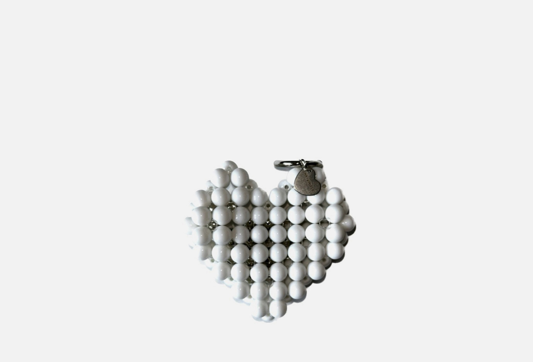 Изображение товара Брелок KRIVOKOSO HEART white