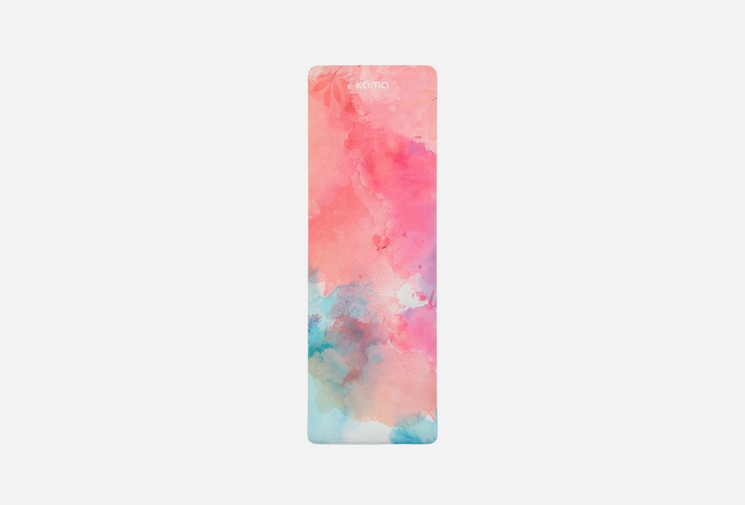 Коврик для йоги и фитнеса KAMA Mat pastel pink 1 шт