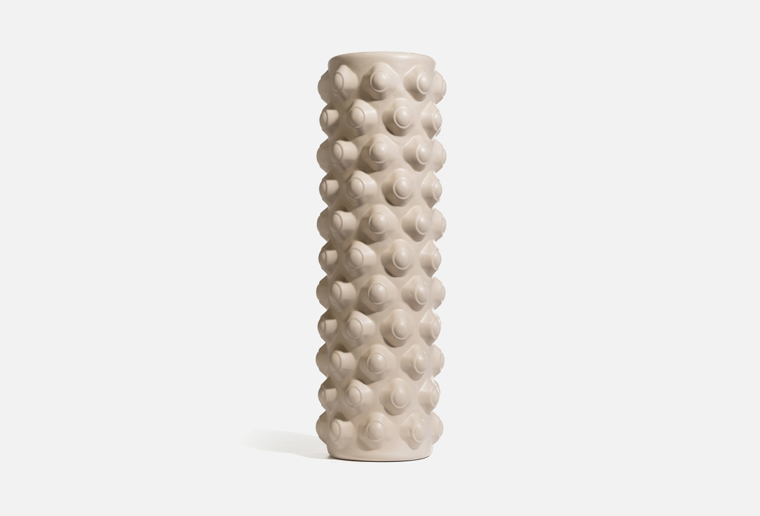 Массажный валик KAMA ROLL beige 1 шт