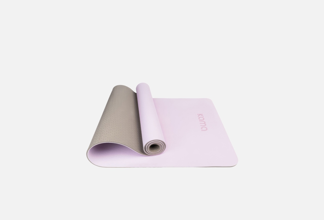 Коврик для йоги и фитнеса KAMA Mat purple 1 шт