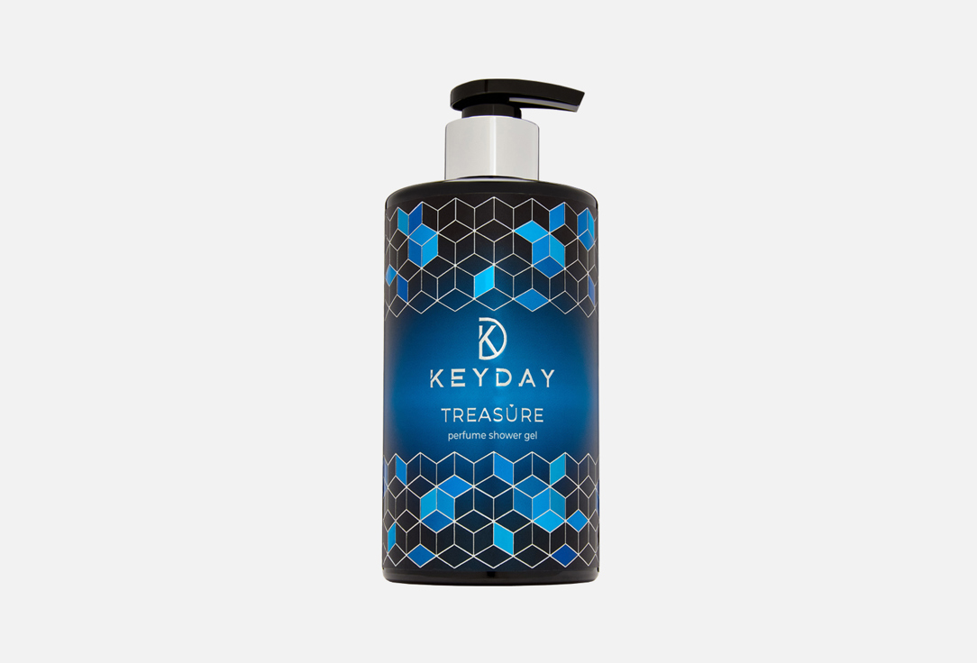 Изображение товара Гель для душа KeyDay Treasure perfume 450 мл для мужчин аромат фруктов и цветов