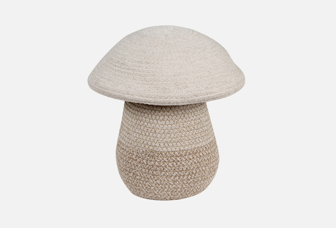 Изображение товара корзина для хранения Lorena Canals грибочек, натуральный, 23х27