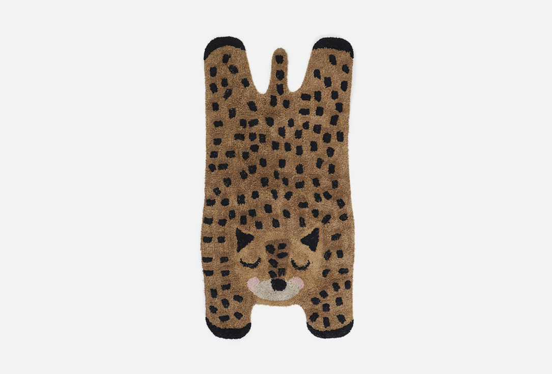 

Ковер NATTIOT, LITTLE CHEETAH, коричневый, 65х125 1 шт