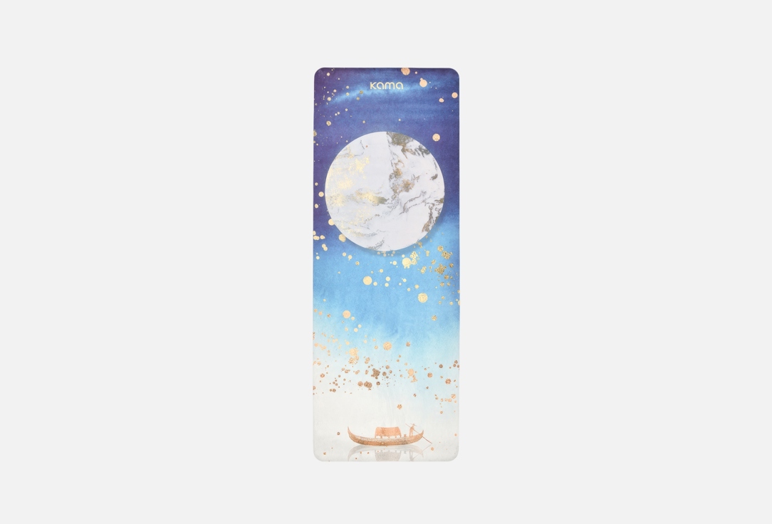 Коврик для йоги и фитнеса KAMA Mat blue 1 шт