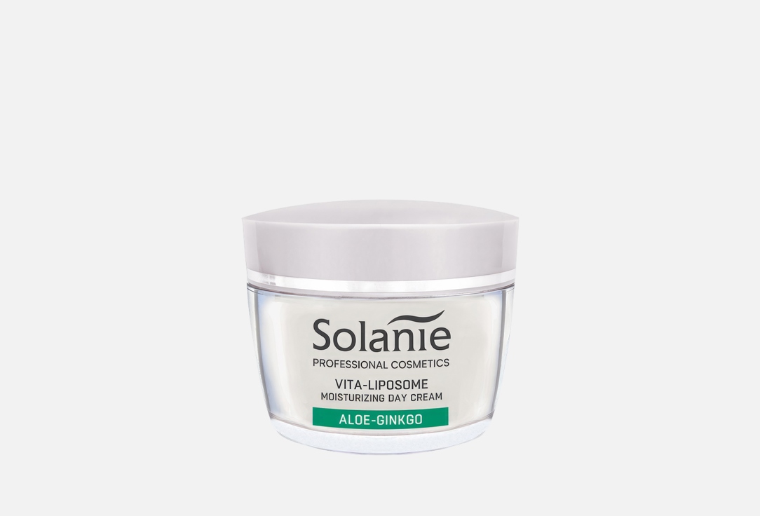 Изображение товара увлажняющий дневной крем для лица Solanie Professional Cosmetics ALOE GINKGO