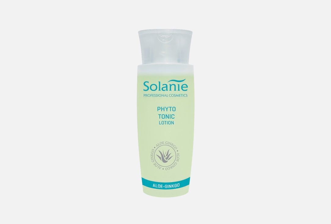 

Освежающий тоник для лица SOLANIE PROFESSIONAL COSMETICS, ALOE GINKGO 150 мл
