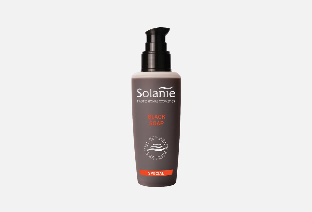 

Чёрное жидкое мыло для лица SOLANIE PROFESSIONAL COSMETICS, SPECIAL CARE 125 мл
