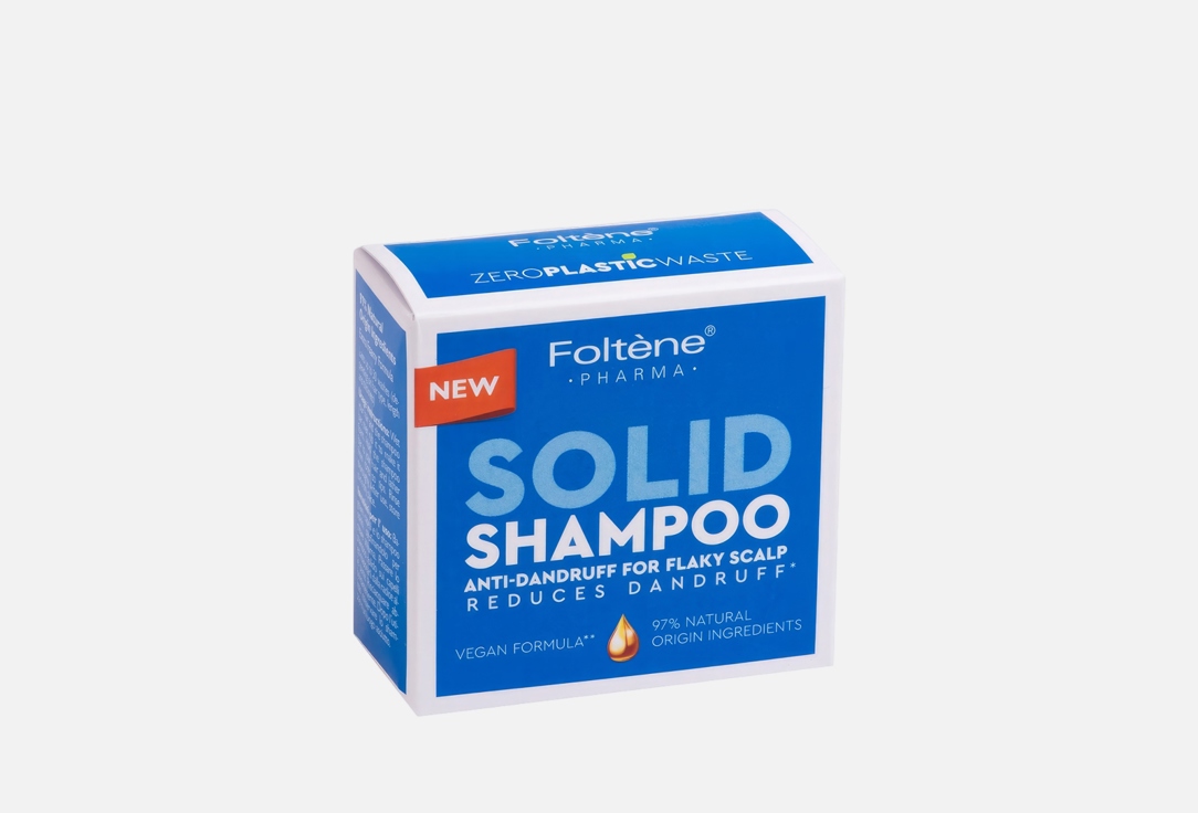 

Твердый шампунь для волос против перхоти FOLTENE, Anti-dandruff 75 г