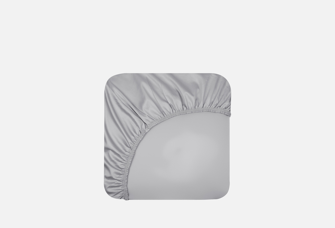 

простыня на резинке BELLEHOME, Серый, Стефания, storm, 180х200х30 1 шт