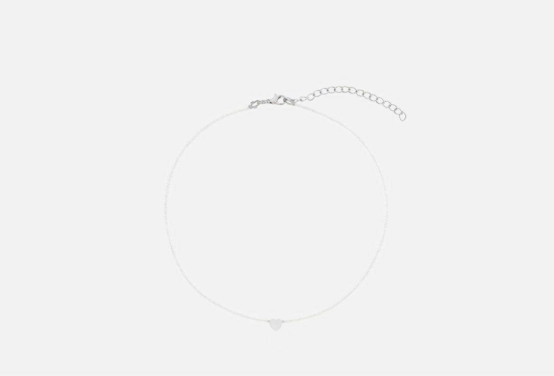 Изображение товара Элегантный женский чокер из бисера с перламутром и гематитом SIDORINA