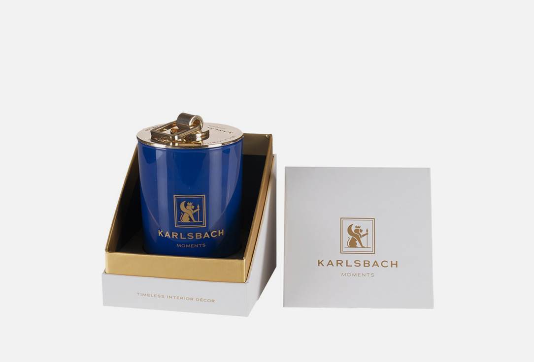 

Ароматическая свеча KARLSBACH, Dark Blue Gold, S 1 шт