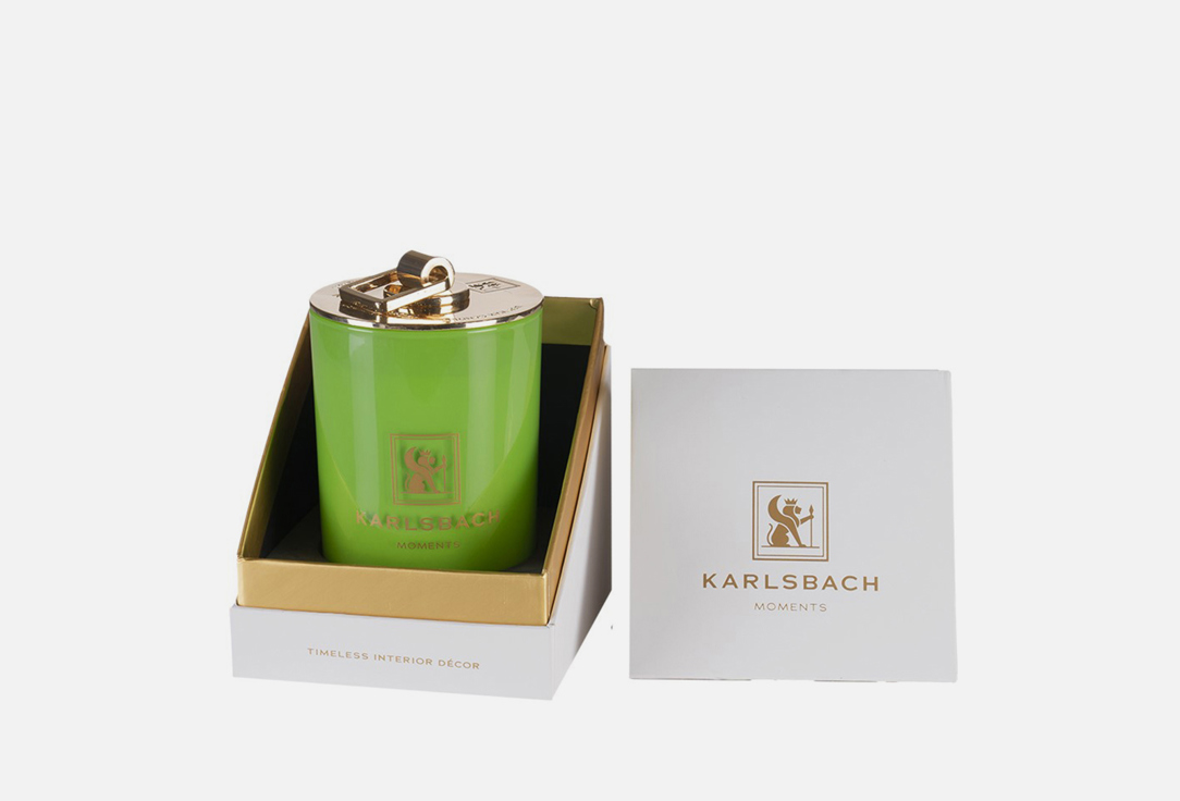 

Ароматическая свеча KARLSBACH, Light Green Gold, S 1 шт