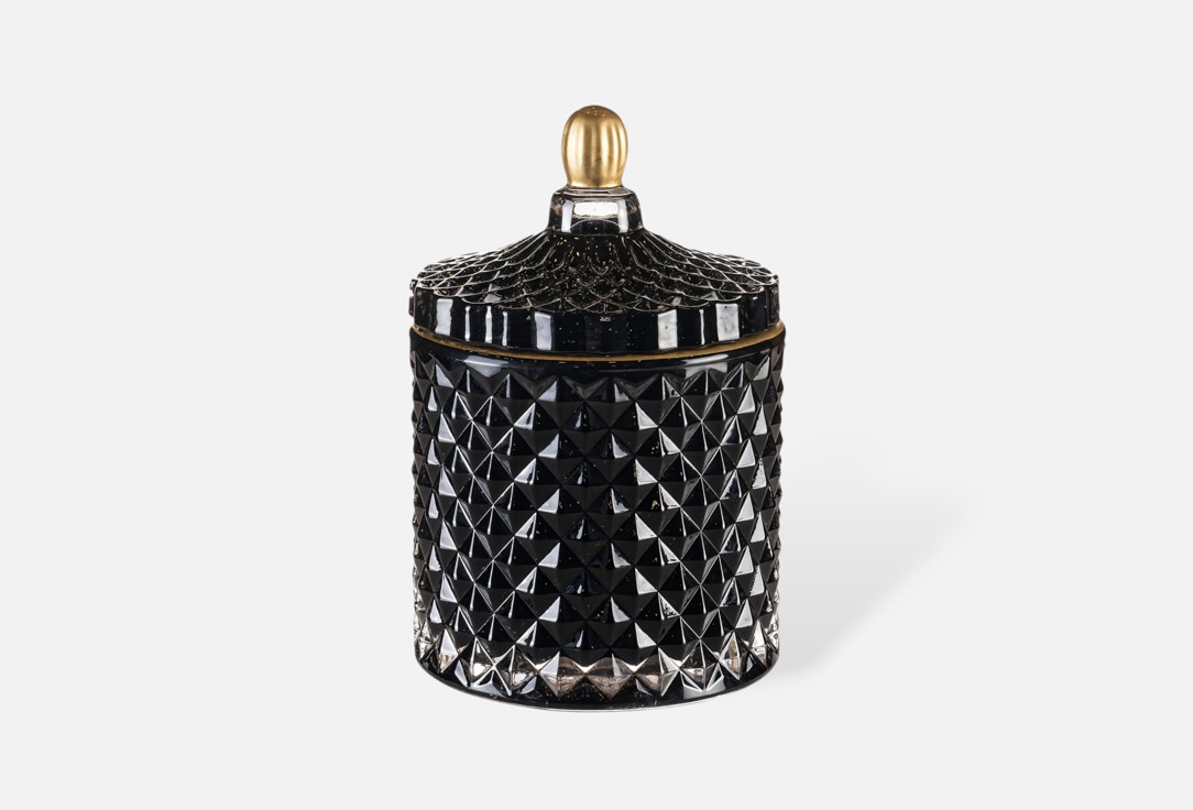 

Ароматическая свеча KARLSBACH, Белый, Black, L 1 шт