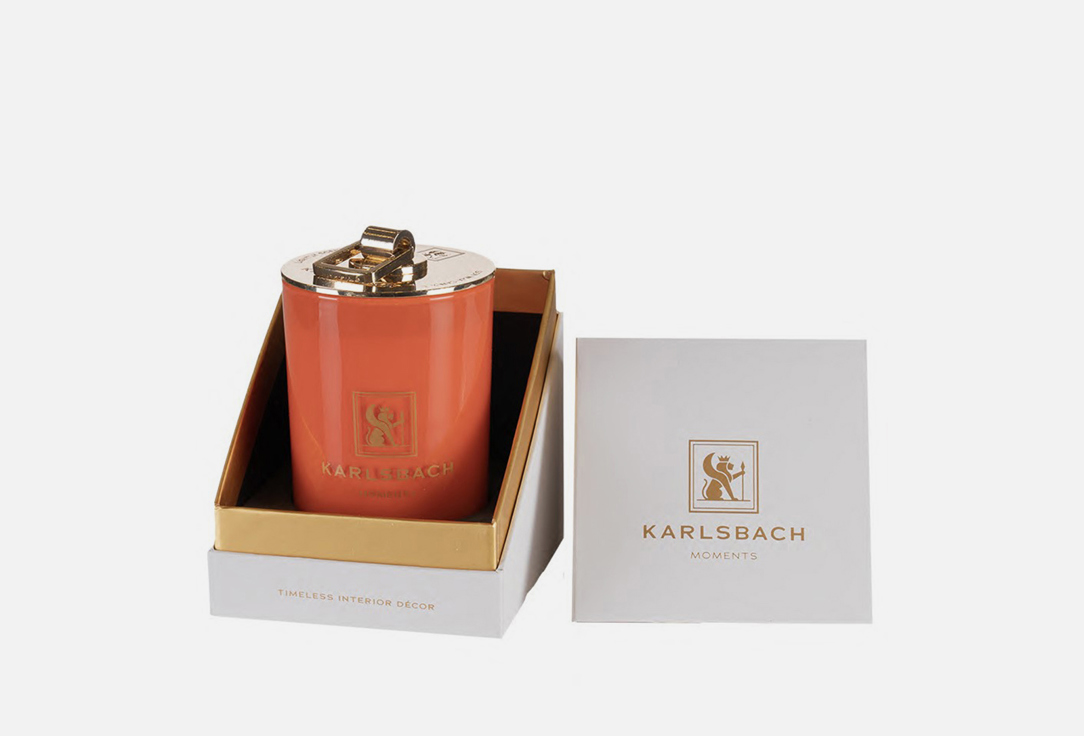 Изображение товара Ароматическая свеча Karlsbach Orange Gold S с цитрусовыми ароматами