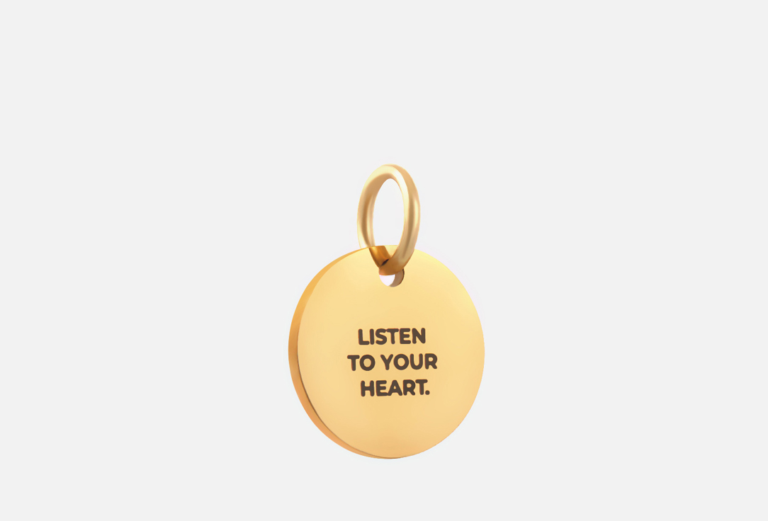LISTEN TO YOUR HEART gold 1 шт