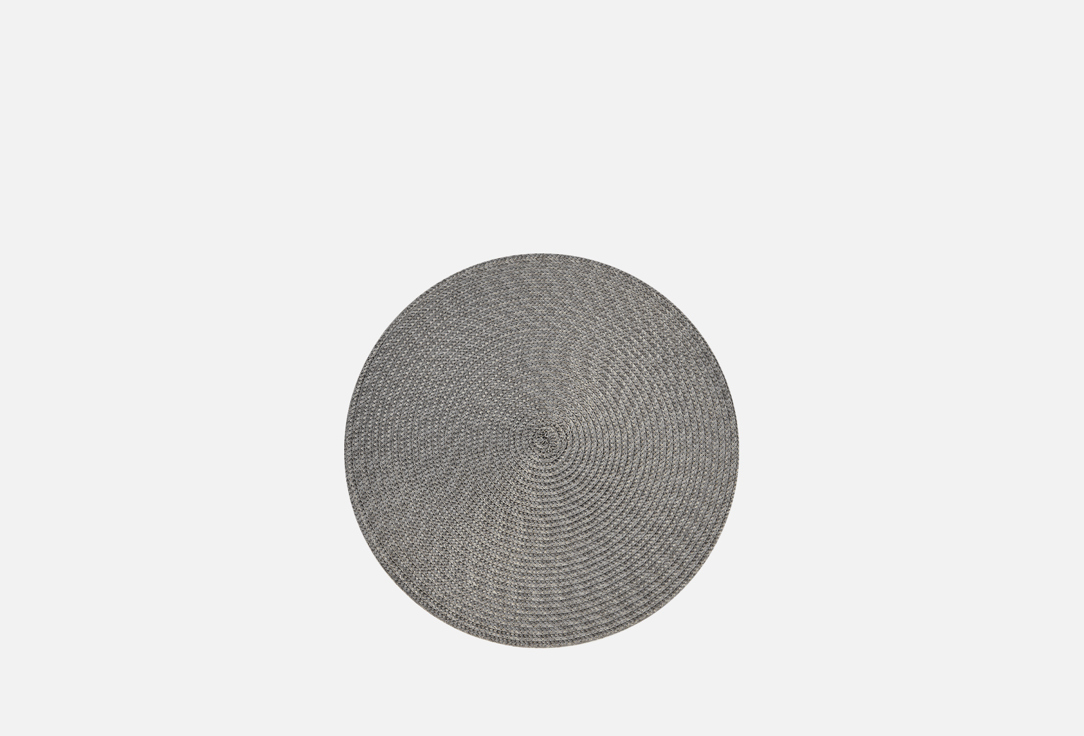 Изображение товара Салфетка для сервировки стола WO HOME Jardin, темно-серый, 38 см.