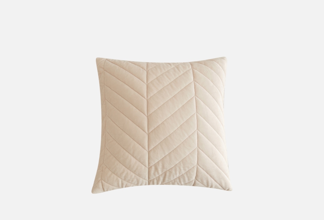 

Декоративная наволочка для подушки THE ELEVENTH KINGDOM, Бежевый, Bexley, 45x45, бежевый 1 шт