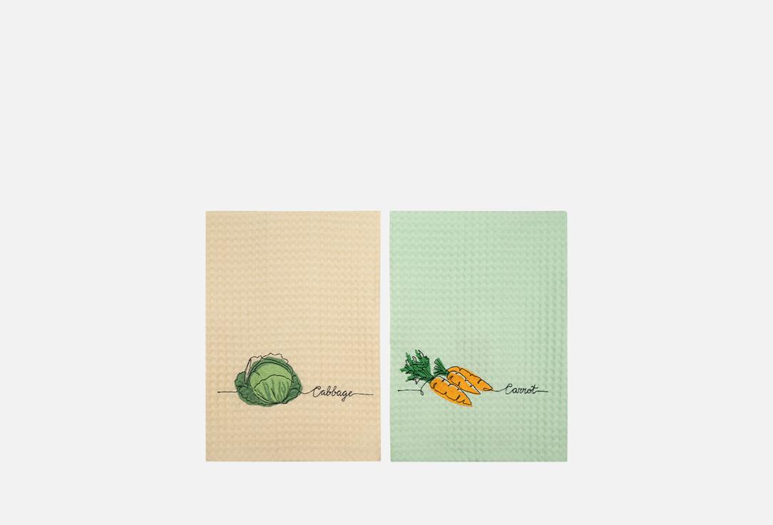 Изображение товара Набор полотенец BELLEHOME Витаминный коктейль, 40х70