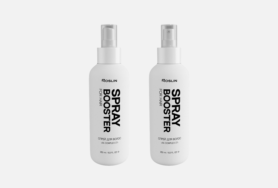 Изображение товара набор спреев для укладки волос Roslin Spray Booster for hair