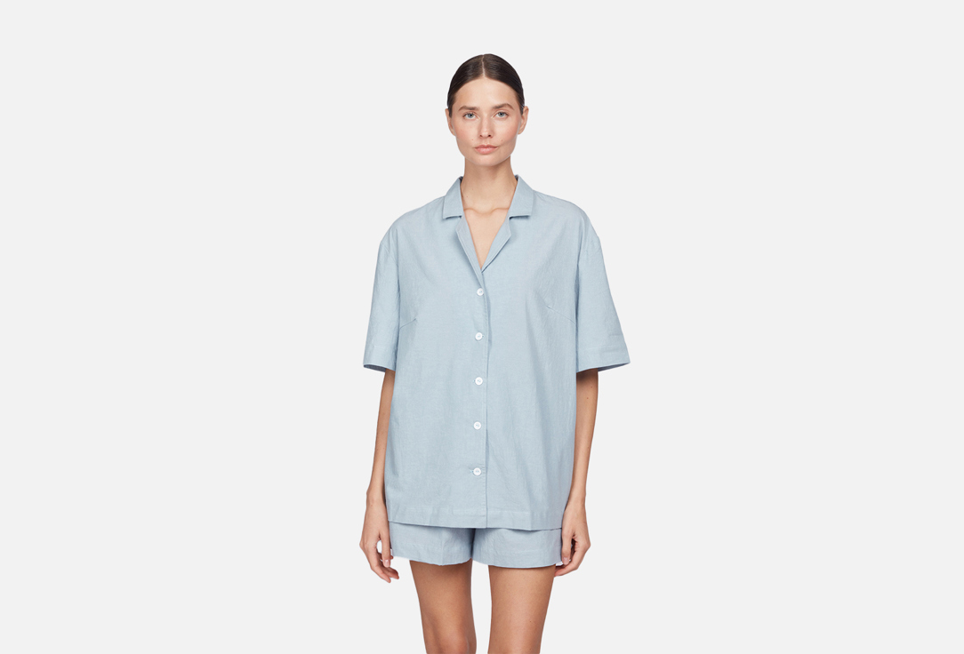 Изображение товара Пижама OL&VI HOME ICE из натурального хлопка для женщин