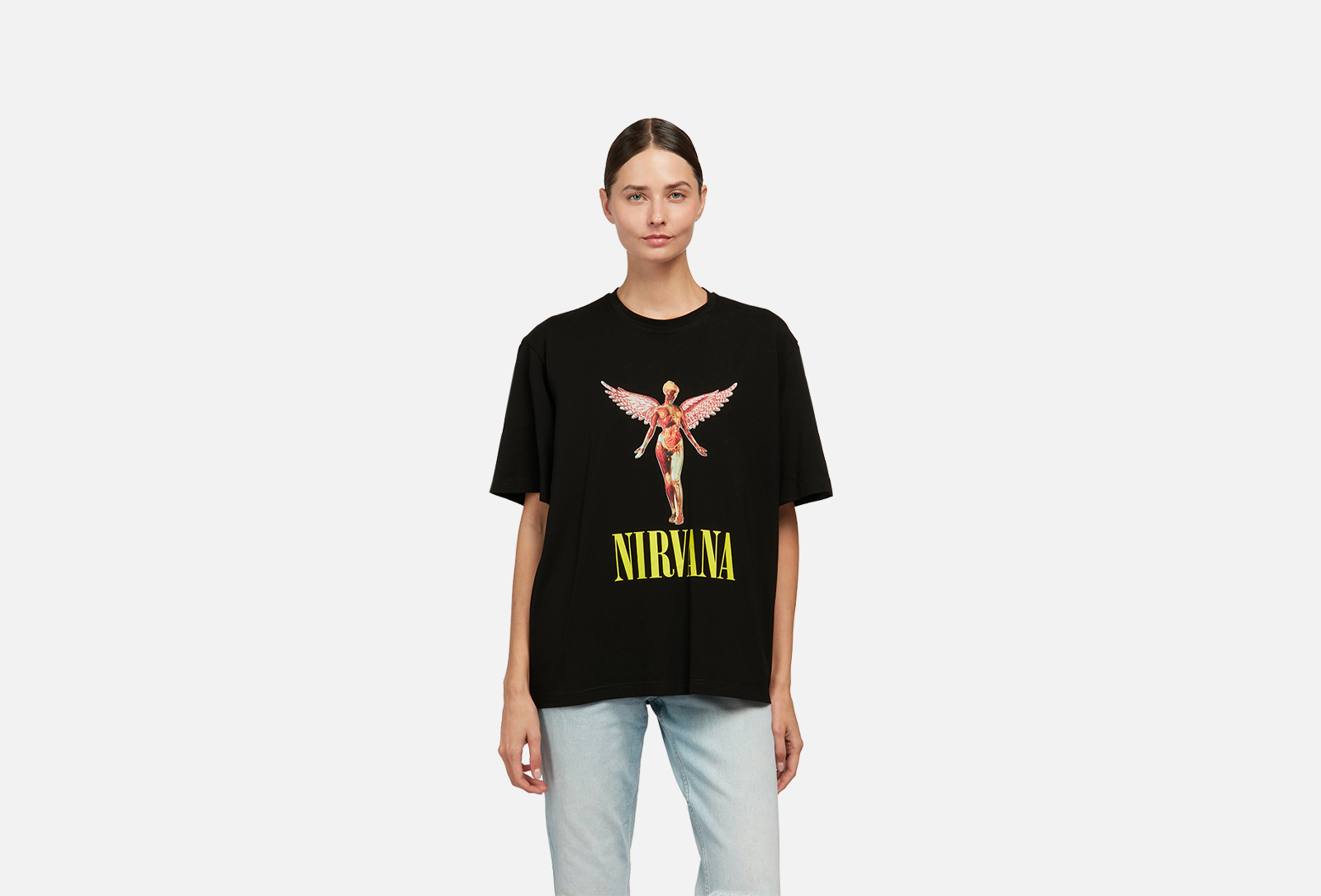 NOT TODAY Футболка NIRVANA Черный S-M — купить в Москве