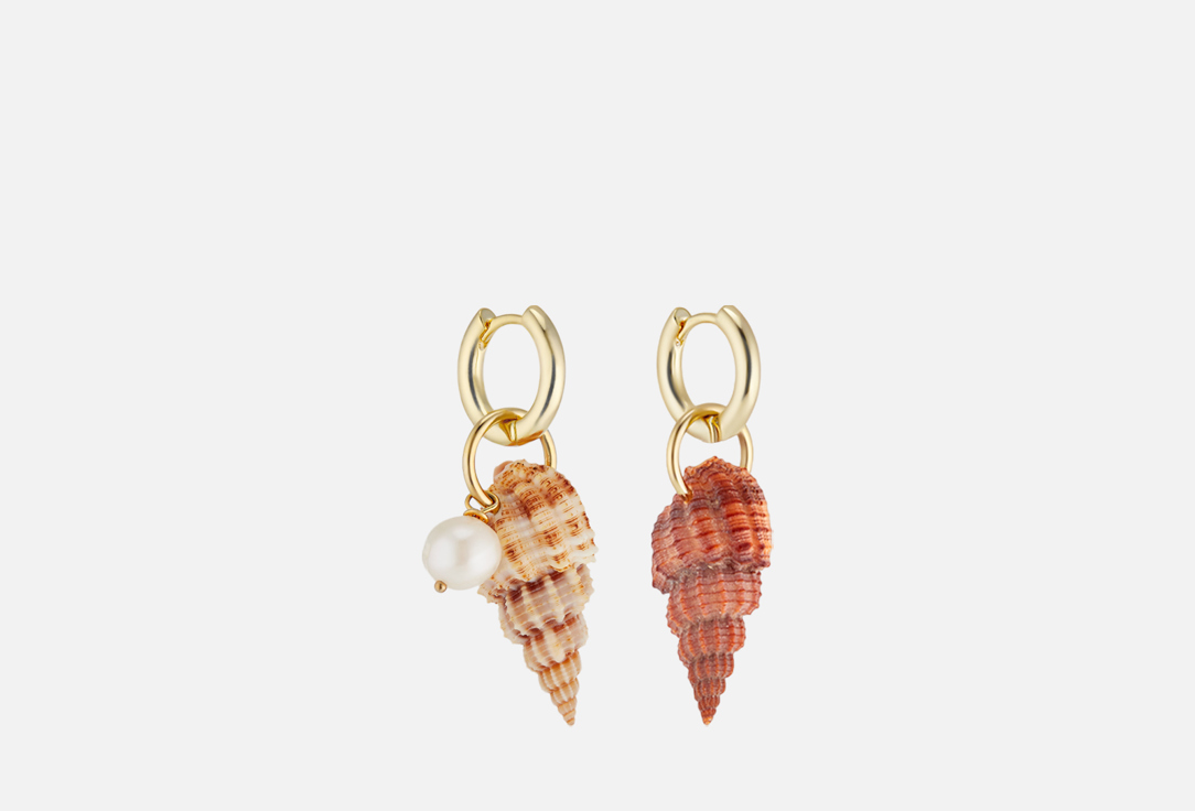 Серьги CHUCHERIA SHELL 2 шт