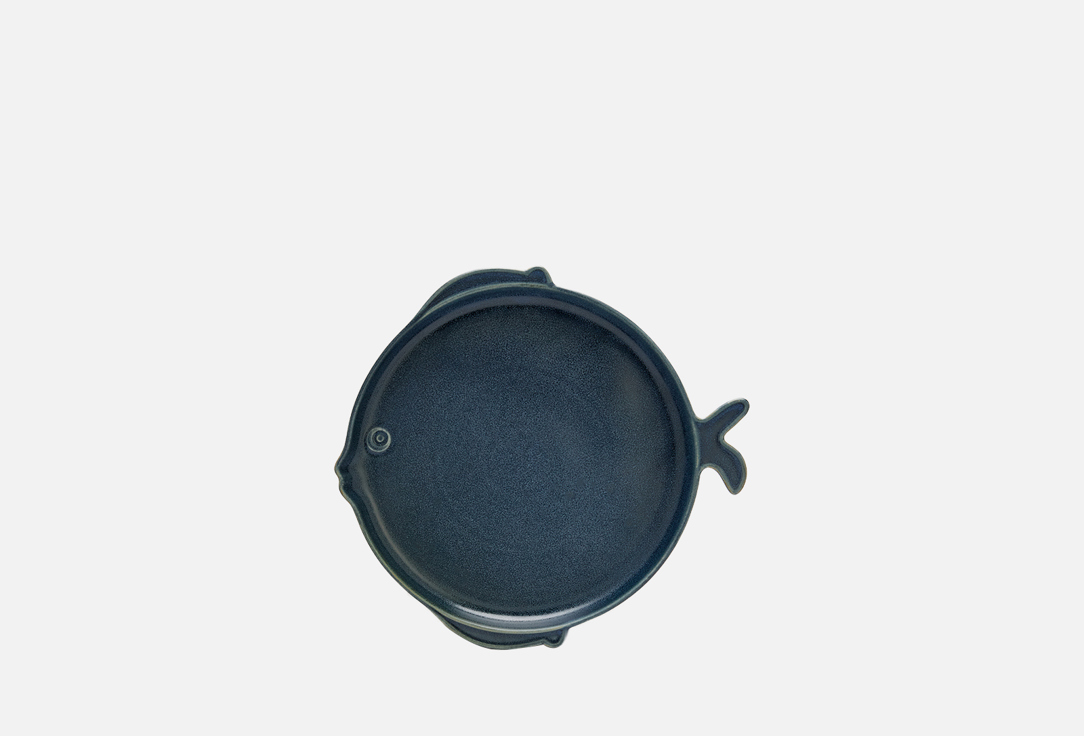 Изображение товара Тарелка Myatashop Обеденная, тёмно-синяя, 28 см