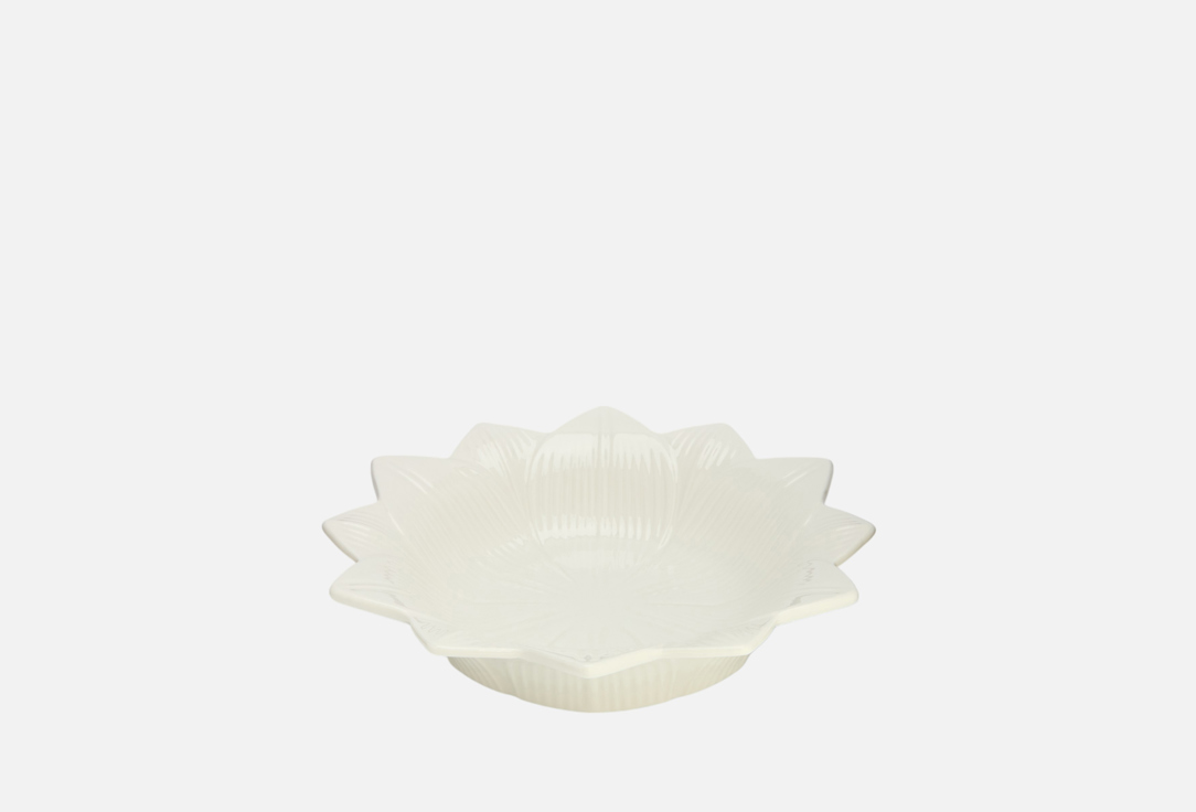 Изображение товара Тарелка Myatashop суповая, lotus magic, белая, 22 см