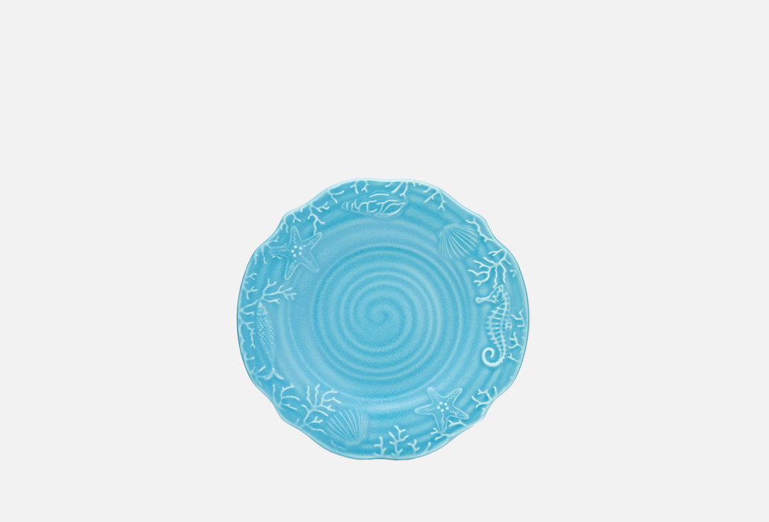 Изображение товара Тарелка Myatashop закусочная, морская, небесно-голубая