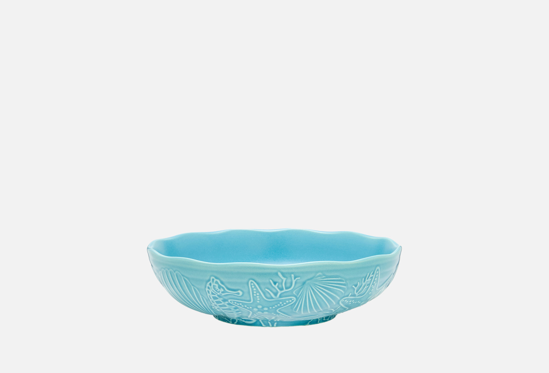 Изображение товара Тарелка Myatashop суповая, морская, небесно-голубая