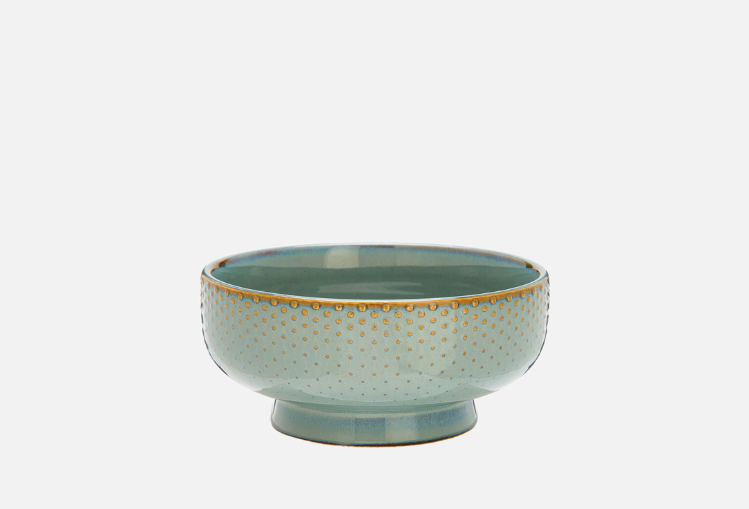 Изображение товара Салатник Myatashop на ножке коллекция dots диаметр 12,5 см